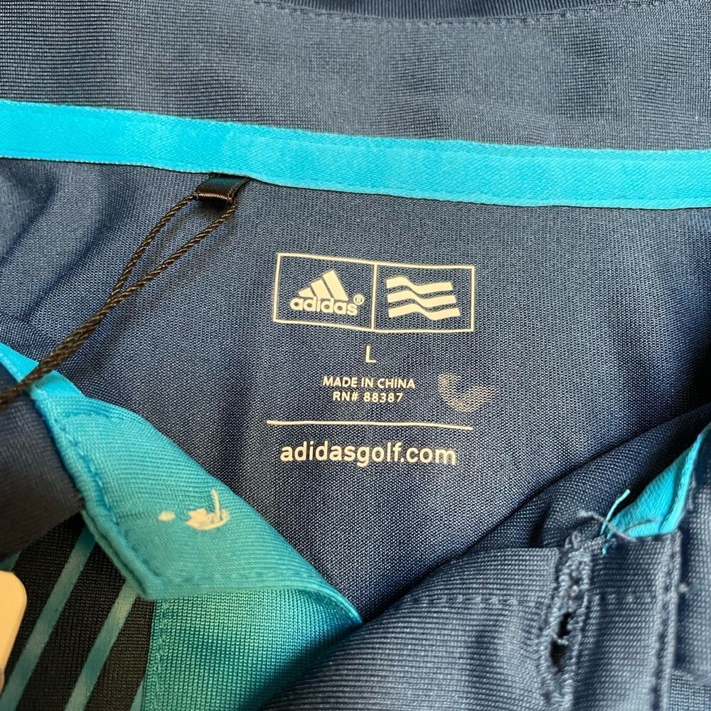 Adizero adidas golf polo. Large - Picture 4 of 9